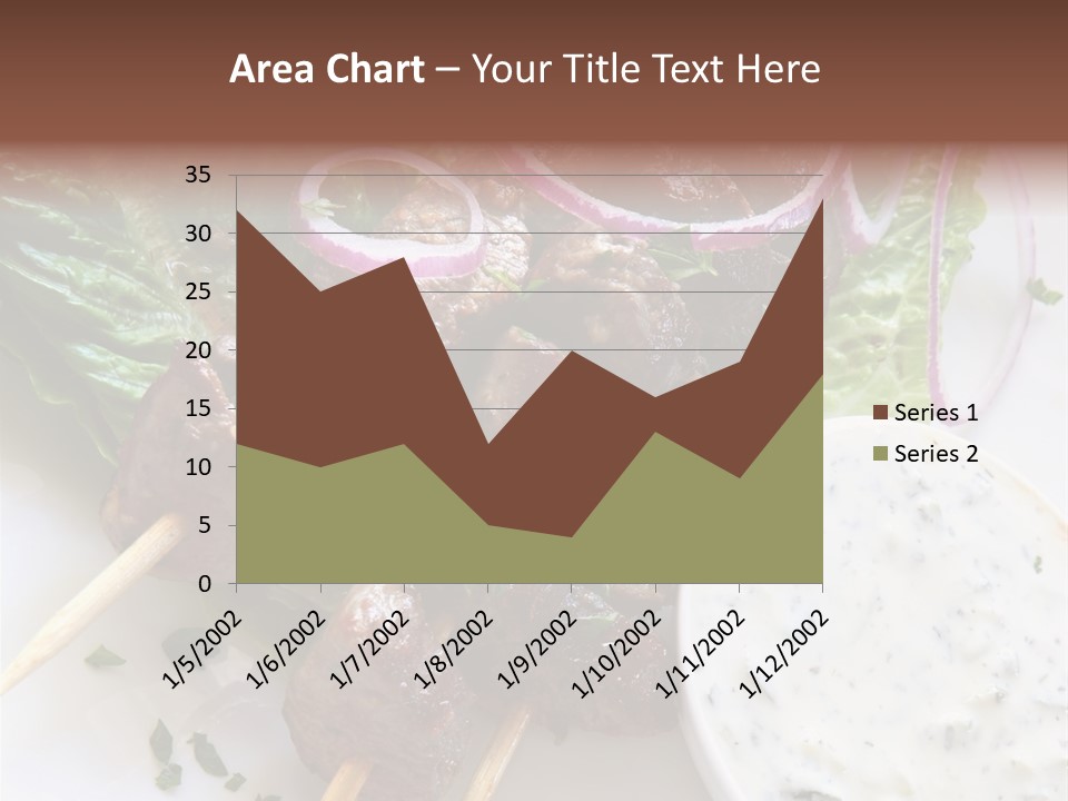 Nobody Yoghurt Food PowerPoint Template