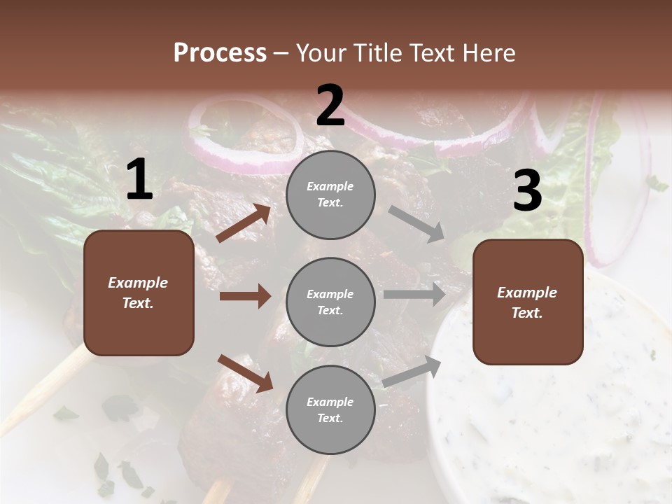 Nobody Yoghurt Food PowerPoint Template