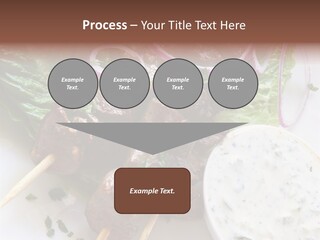 Nobody Yoghurt Food PowerPoint Template