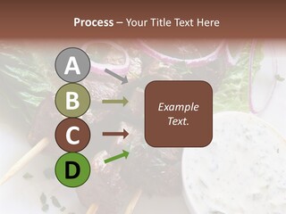 Nobody Yoghurt Food PowerPoint Template