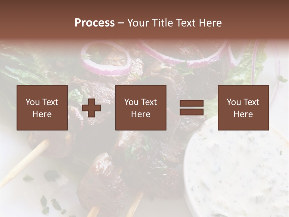 Nobody Yoghurt Food PowerPoint Template