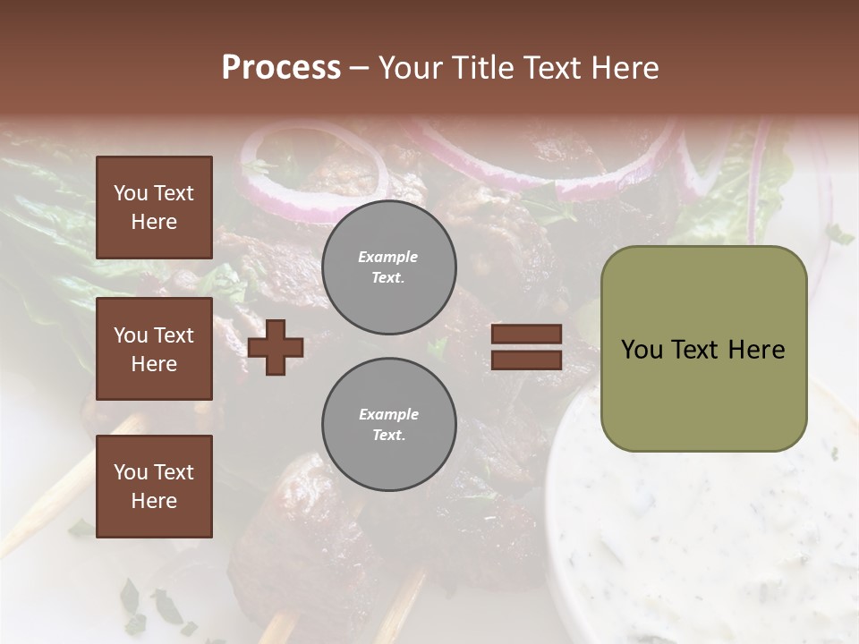 Nobody Yoghurt Food PowerPoint Template