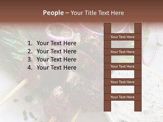 Nobody Yoghurt Food PowerPoint Template