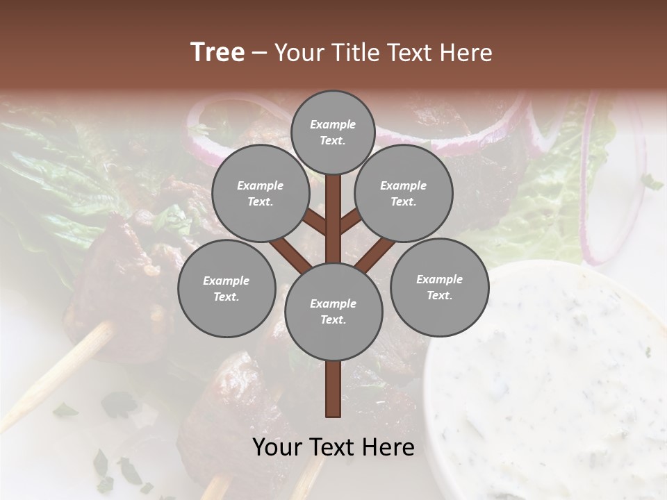 Nobody Yoghurt Food PowerPoint Template