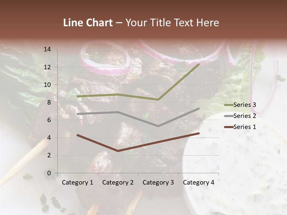 Nobody Yoghurt Food PowerPoint Template