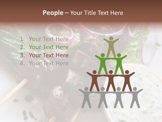 Nobody Yoghurt Food PowerPoint Template