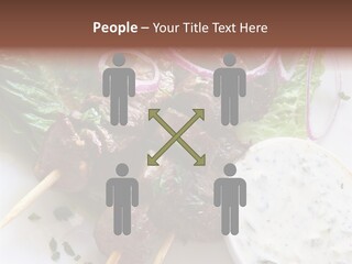 Nobody Yoghurt Food PowerPoint Template