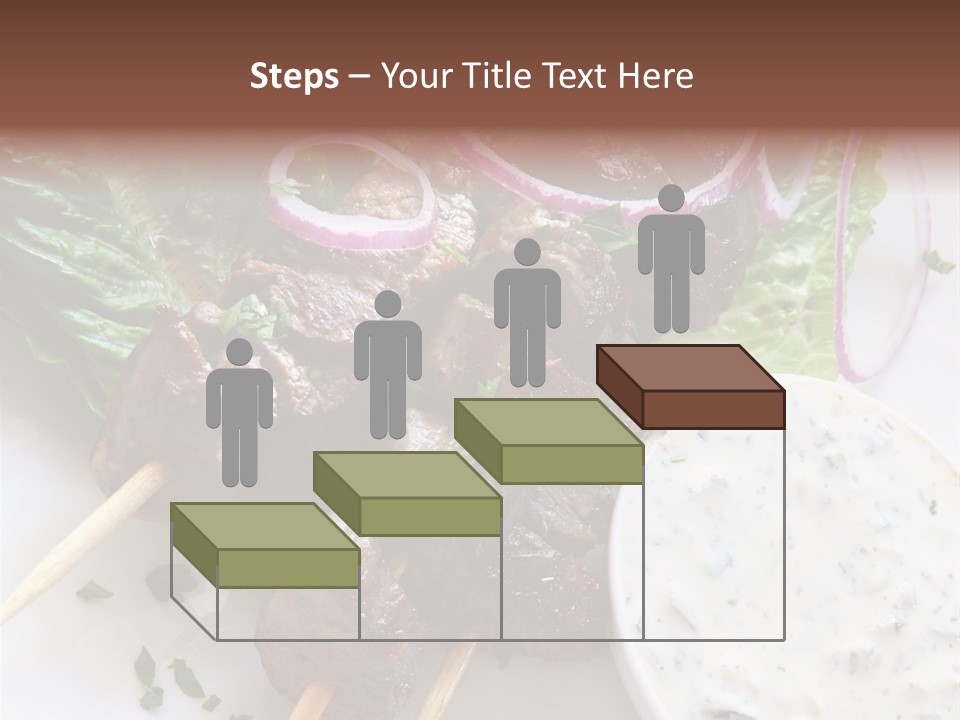 Nobody Yoghurt Food PowerPoint Template