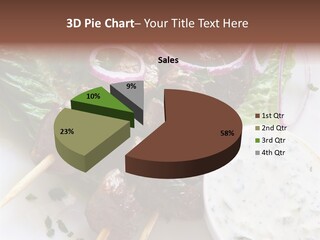Nobody Yoghurt Food PowerPoint Template