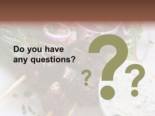 Nobody Yoghurt Food PowerPoint Template