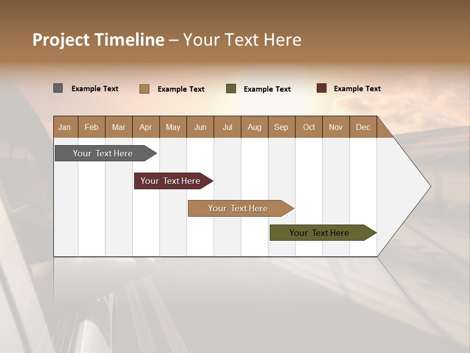 Emotion Road Symbol PowerPoint Template