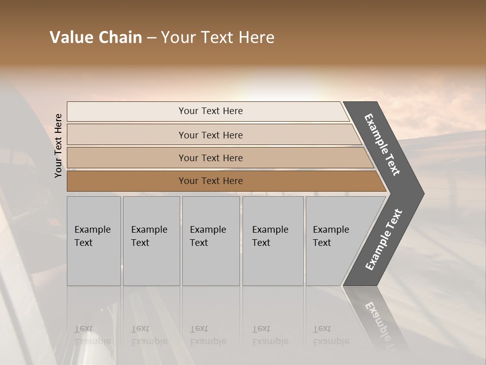 Emotion Road Symbol PowerPoint Template