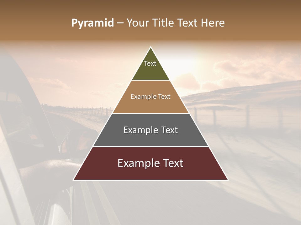 Emotion Road Symbol PowerPoint Template