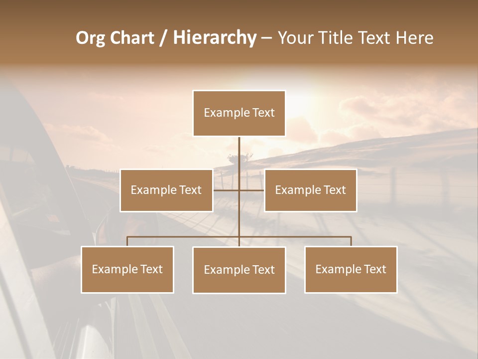 Emotion Road Symbol PowerPoint Template