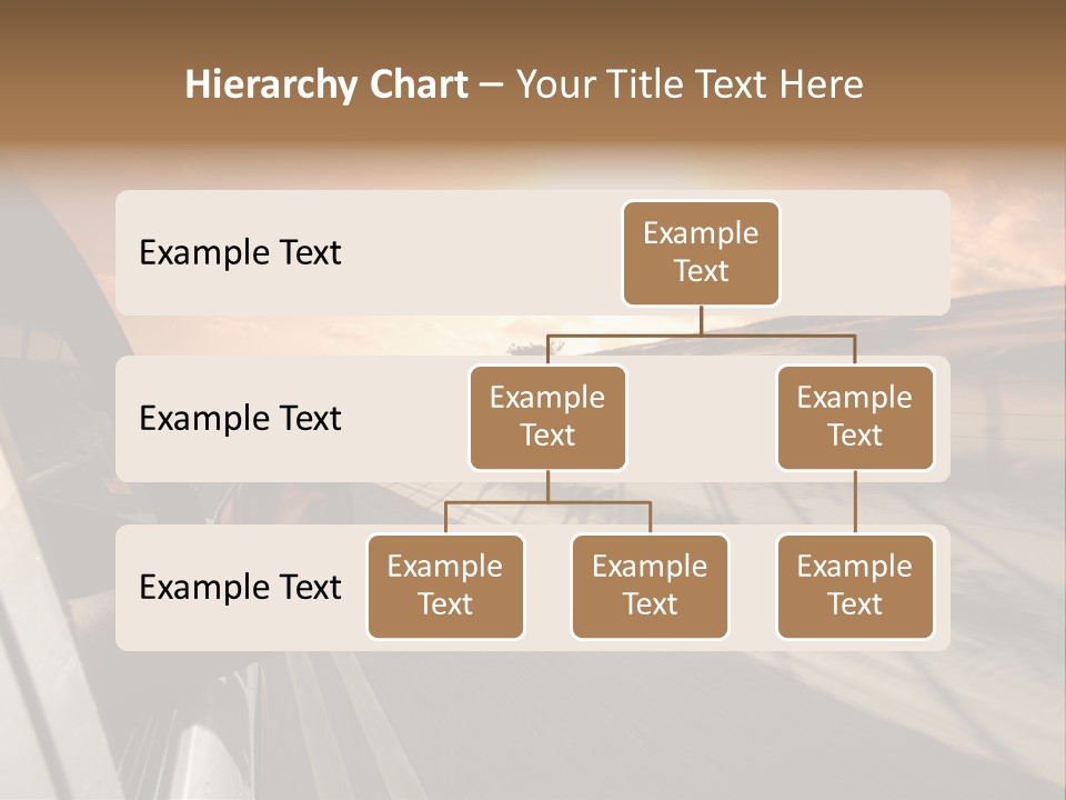 Emotion Road Symbol PowerPoint Template