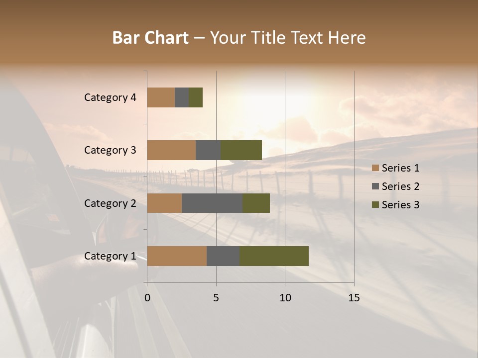 Emotion Road Symbol PowerPoint Template