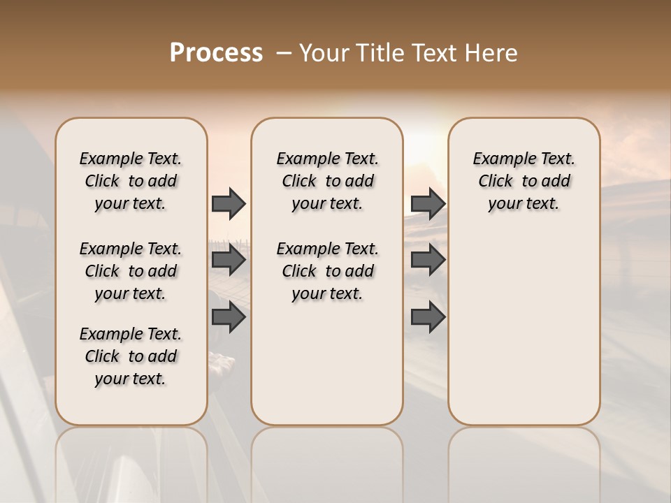 Emotion Road Symbol PowerPoint Template
