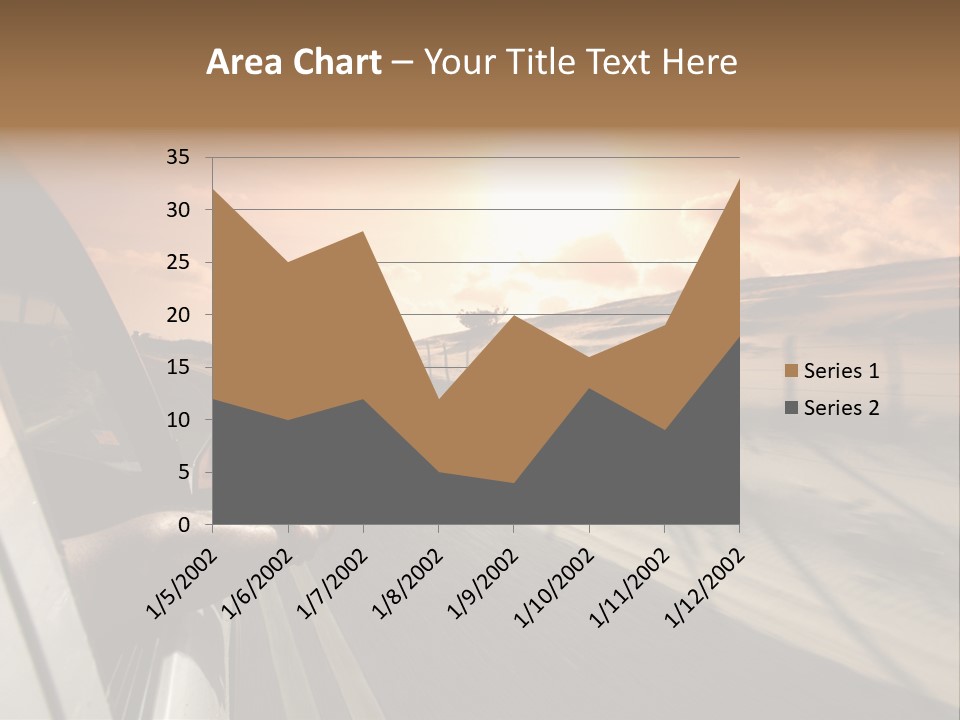 Emotion Road Symbol PowerPoint Template