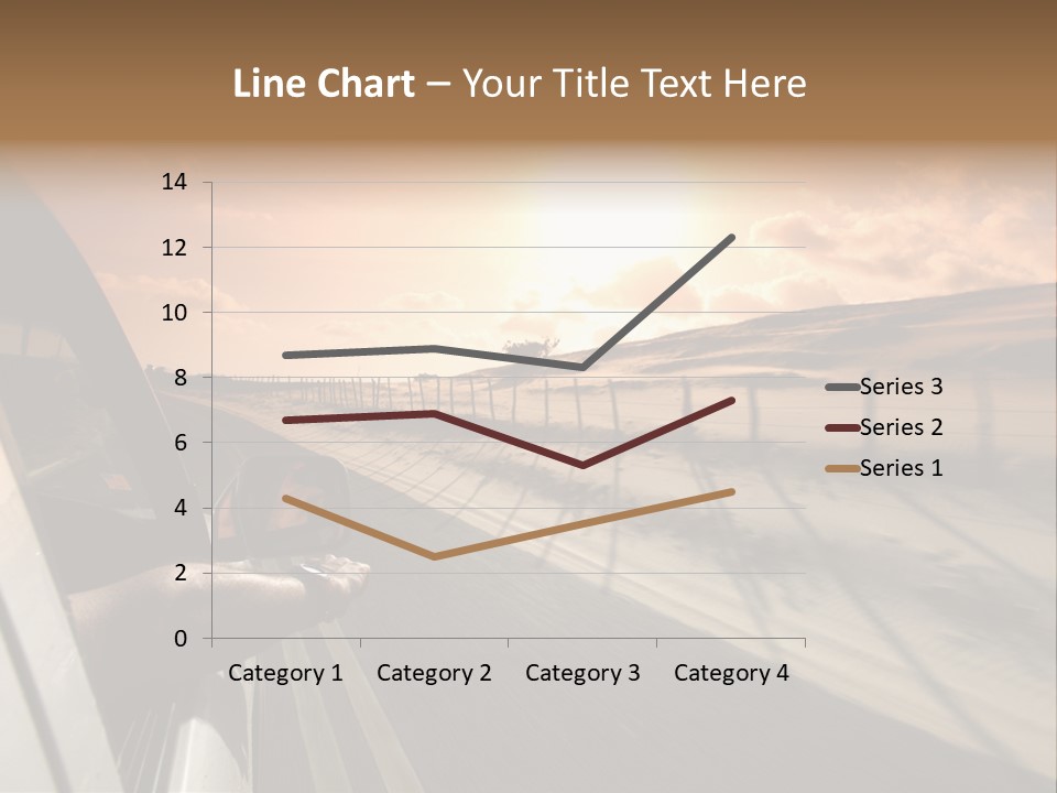 Emotion Road Symbol PowerPoint Template
