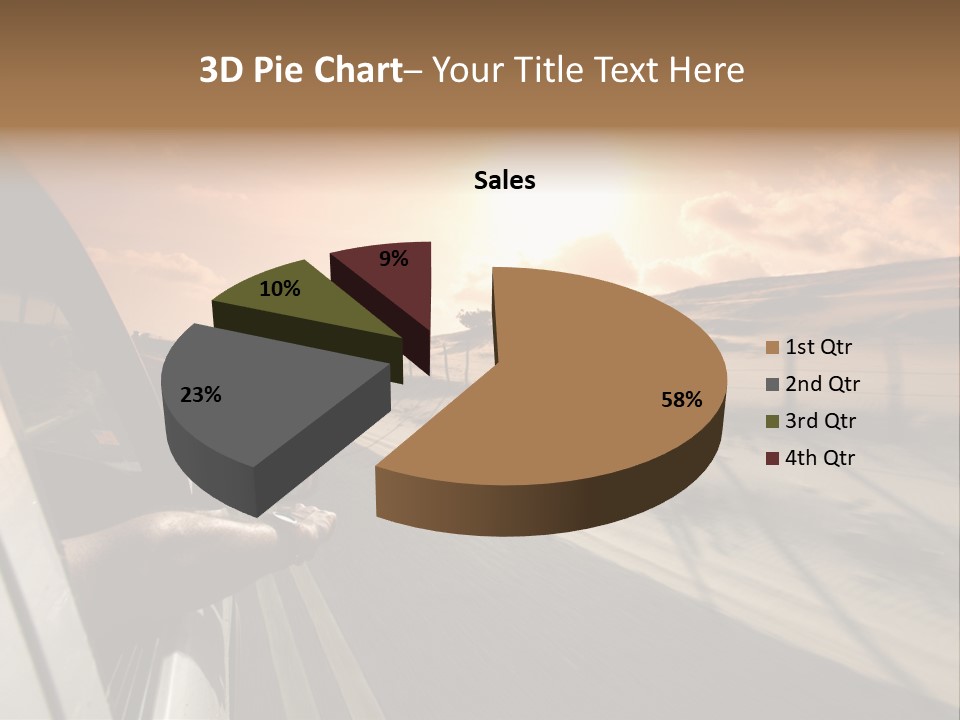 Emotion Road Symbol PowerPoint Template