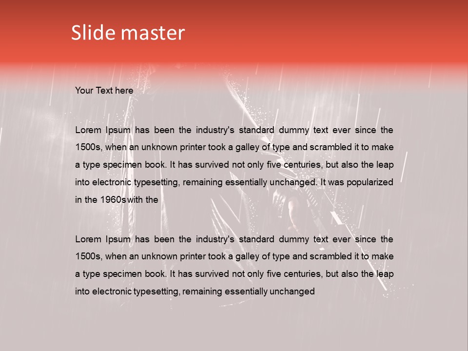 Beauty Shot Sexy PowerPoint Template