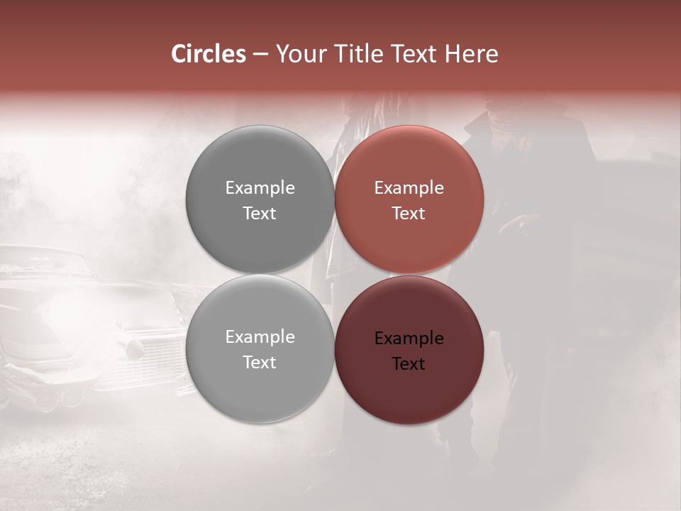 Bullet Provocative Gun PowerPoint Template