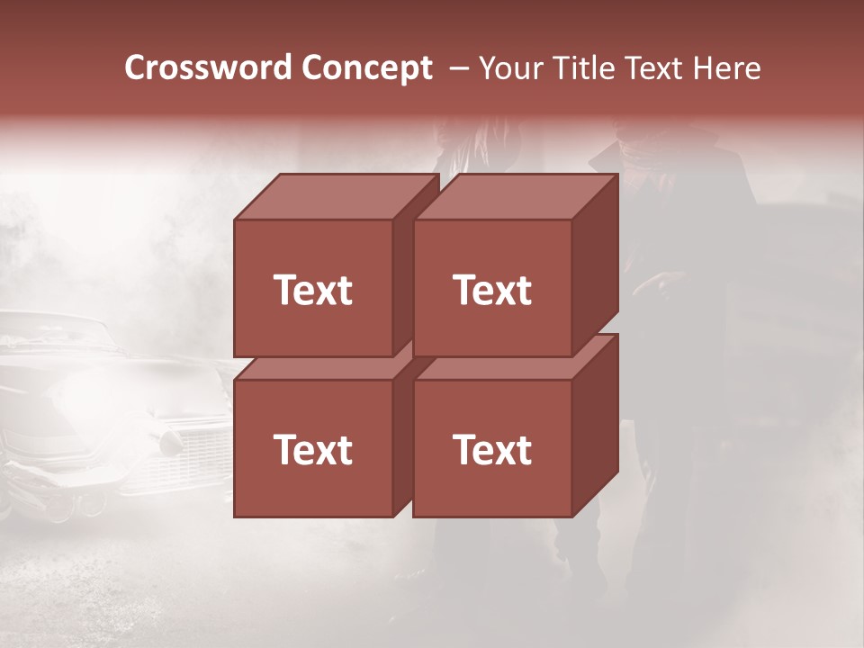Bullet Provocative Gun PowerPoint Template