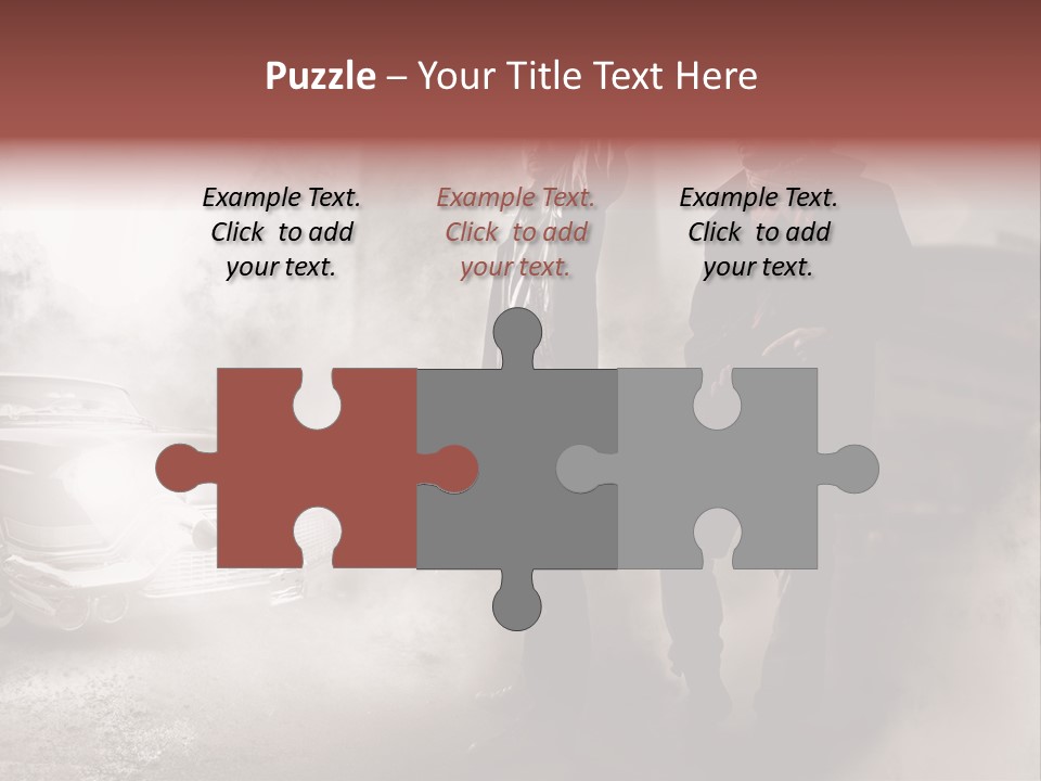 Bullet Provocative Gun PowerPoint Template