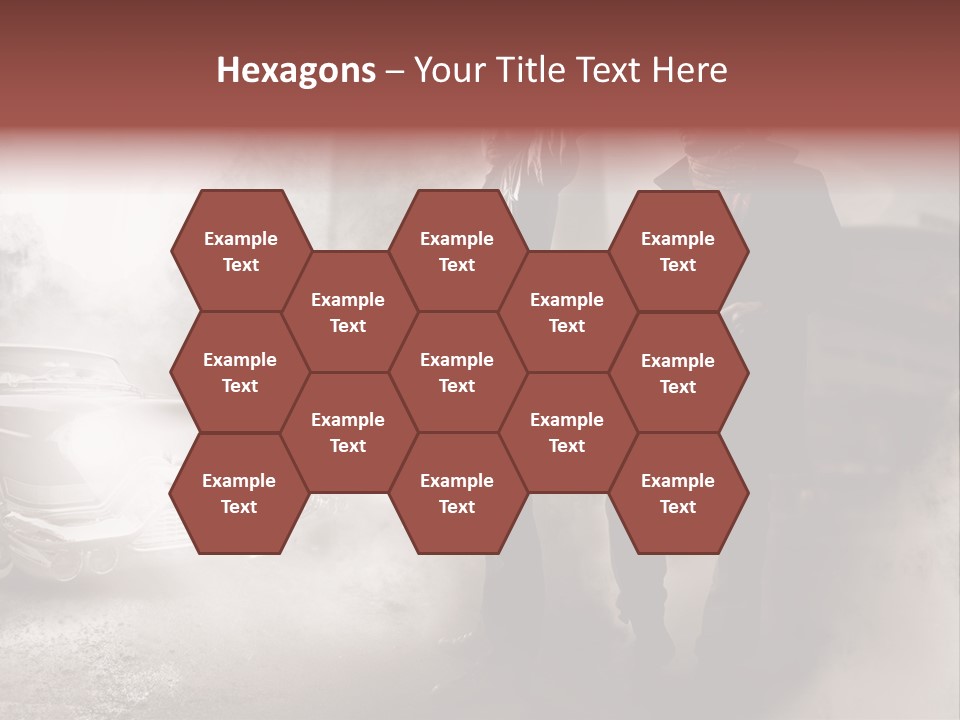 Bullet Provocative Gun PowerPoint Template