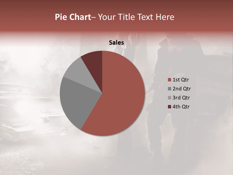 Bullet Provocative Gun PowerPoint Template