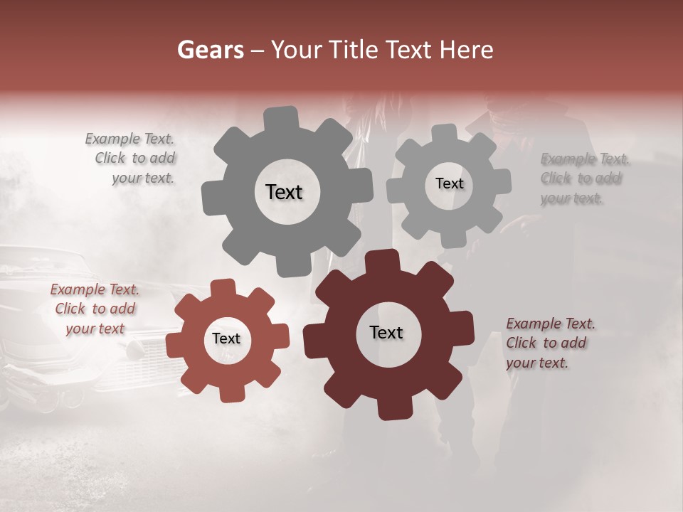 Bullet Provocative Gun PowerPoint Template