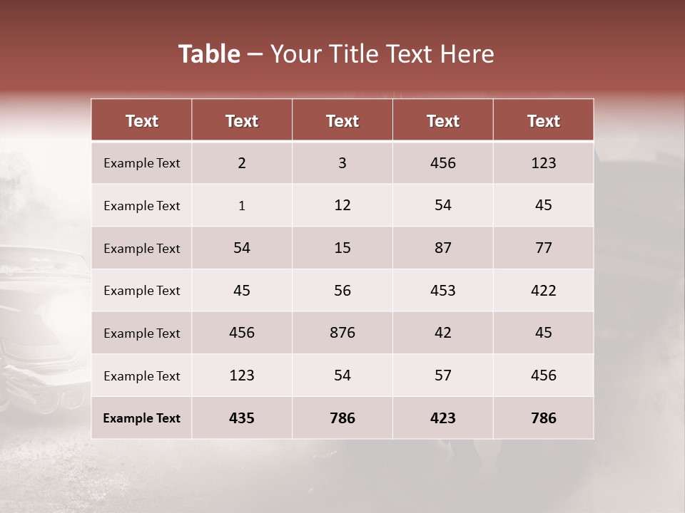 Bullet Provocative Gun PowerPoint Template