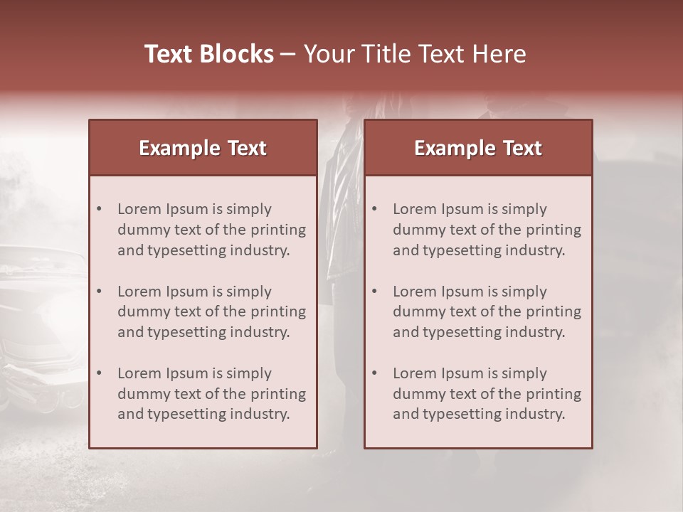 Bullet Provocative Gun PowerPoint Template