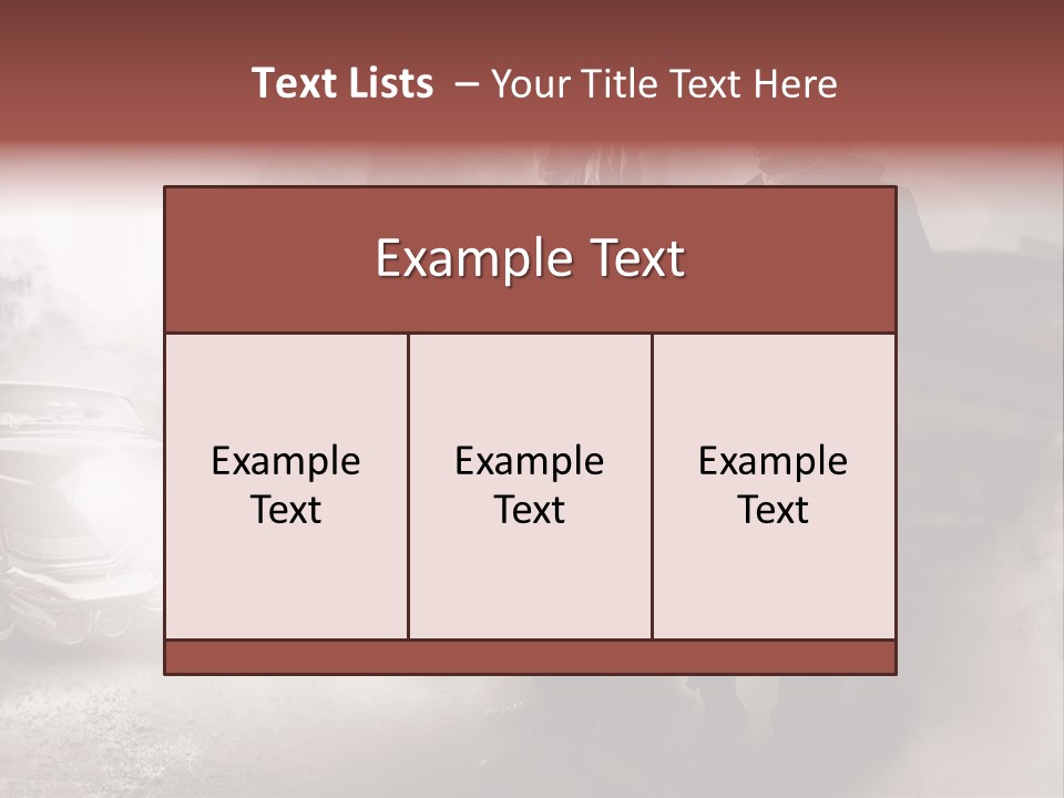 Bullet Provocative Gun PowerPoint Template