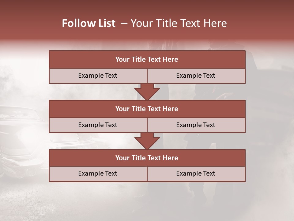 Bullet Provocative Gun PowerPoint Template