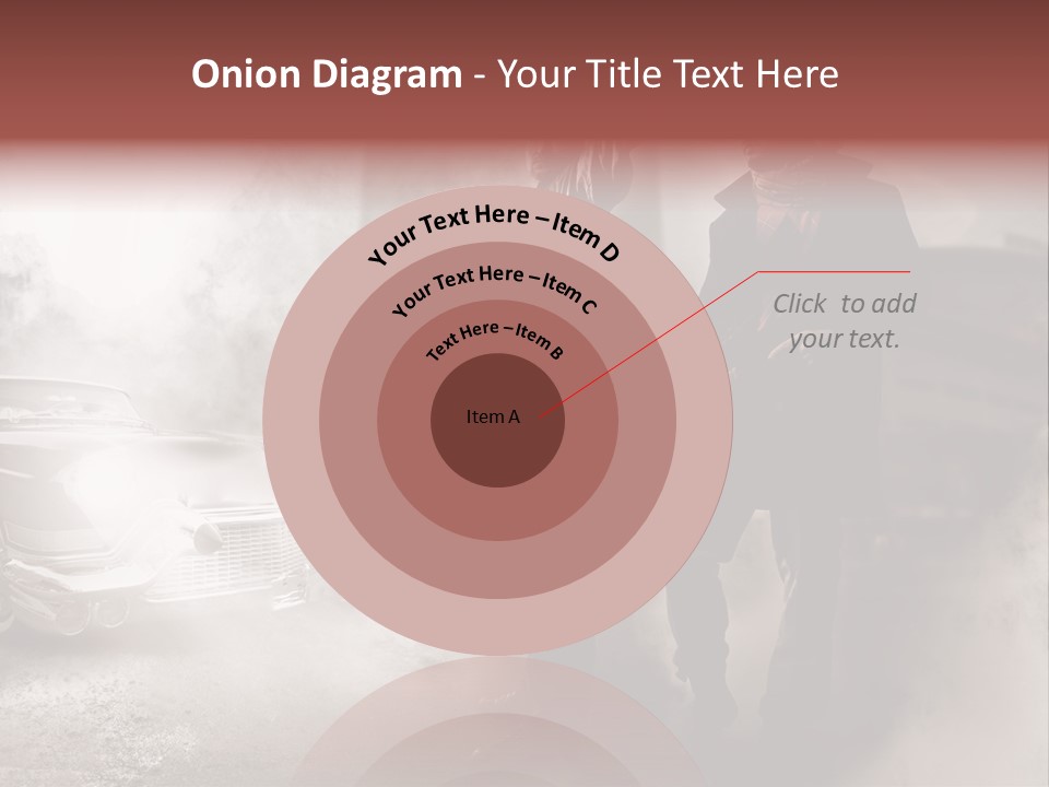 Bullet Provocative Gun PowerPoint Template