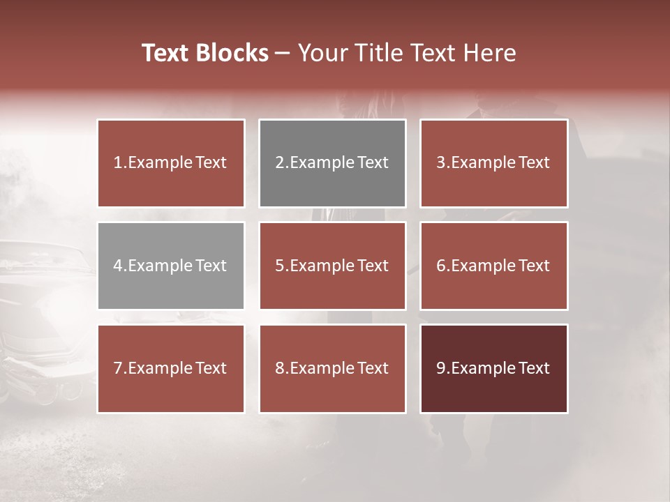 Bullet Provocative Gun PowerPoint Template