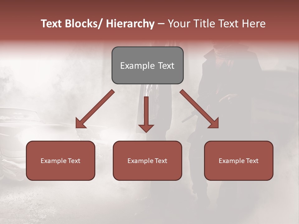 Bullet Provocative Gun PowerPoint Template