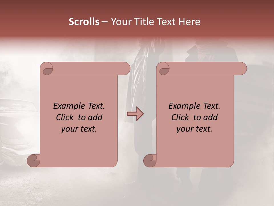 Bullet Provocative Gun PowerPoint Template