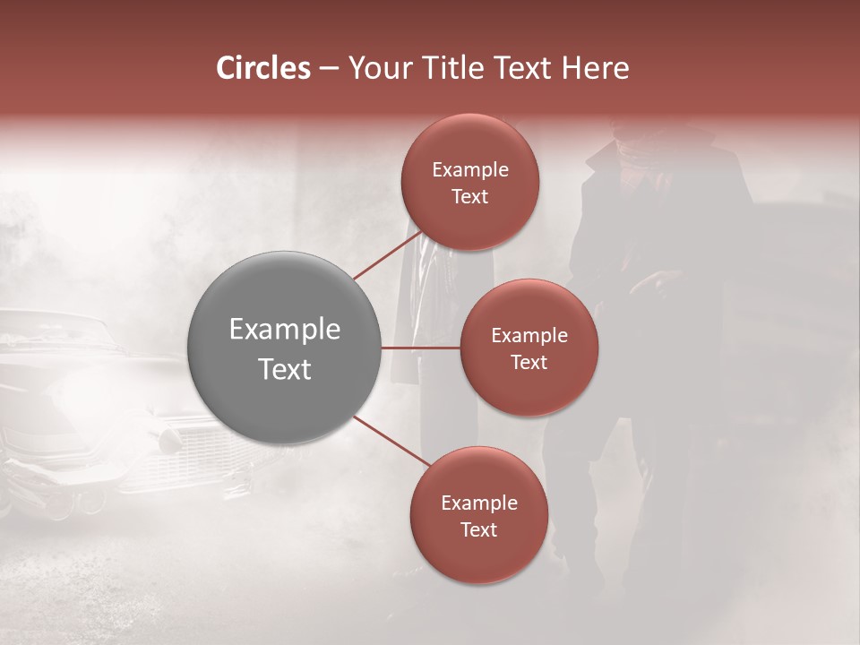 Bullet Provocative Gun PowerPoint Template