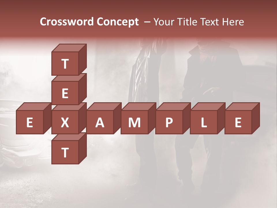 Bullet Provocative Gun PowerPoint Template