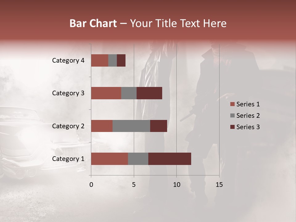 Bullet Provocative Gun PowerPoint Template