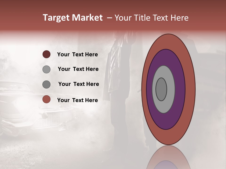 Bullet Provocative Gun PowerPoint Template