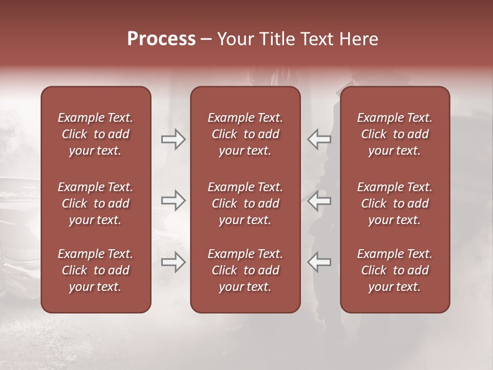 Bullet Provocative Gun PowerPoint Template