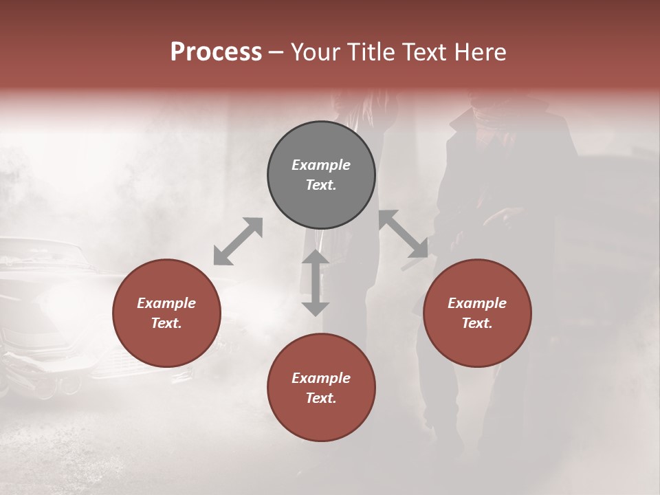 Bullet Provocative Gun PowerPoint Template