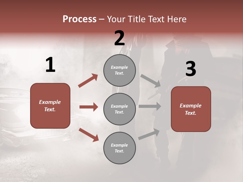 Bullet Provocative Gun PowerPoint Template