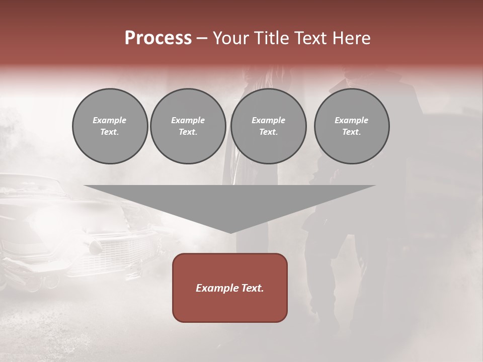 Bullet Provocative Gun PowerPoint Template