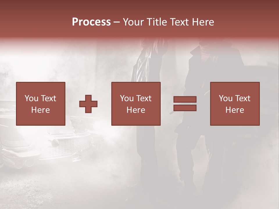 Bullet Provocative Gun PowerPoint Template