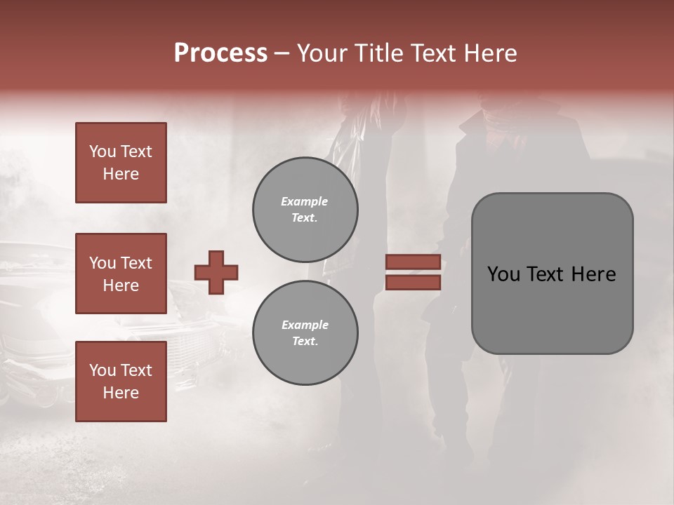 Bullet Provocative Gun PowerPoint Template