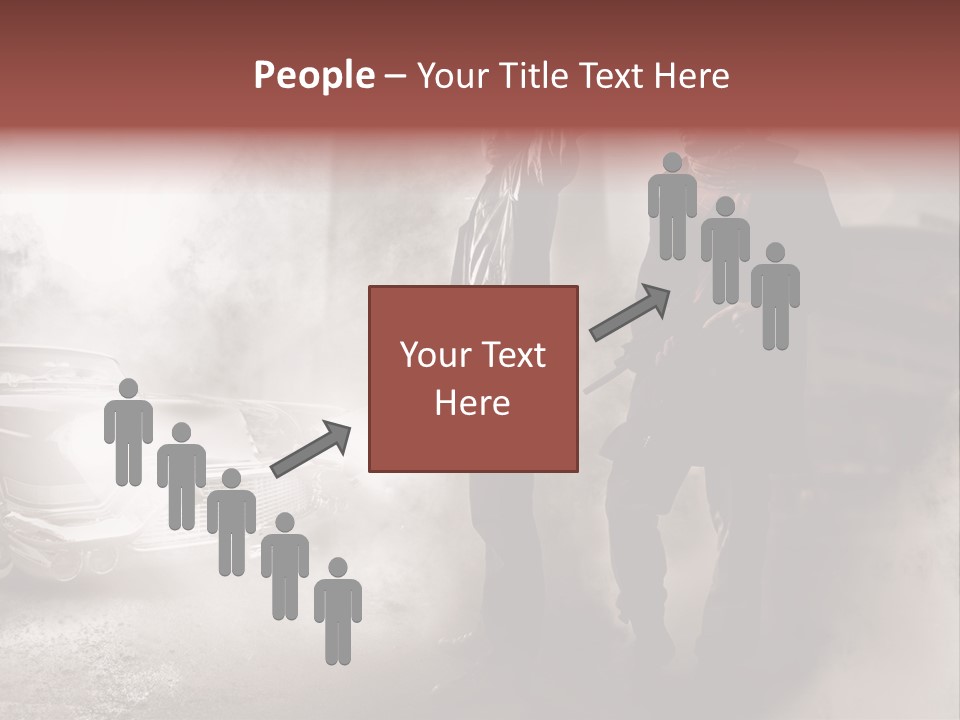 Bullet Provocative Gun PowerPoint Template